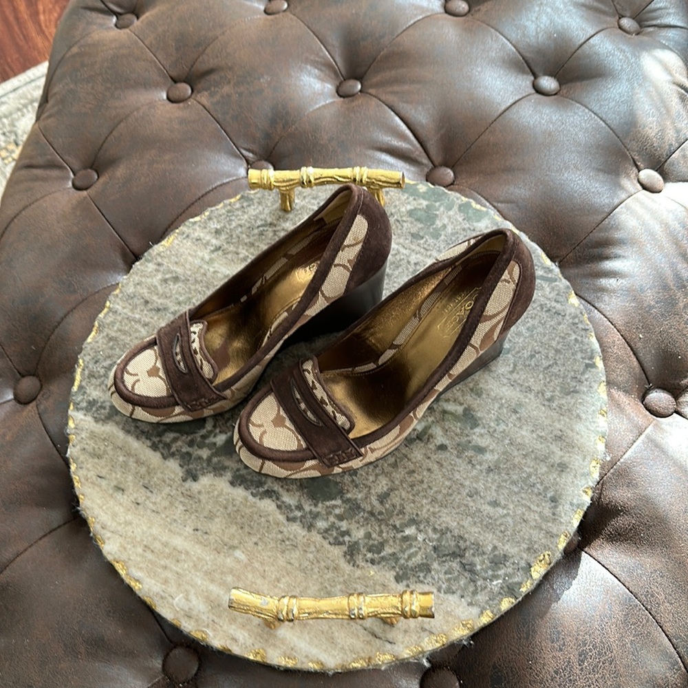 Brand New Coach Heels. So so Cute.